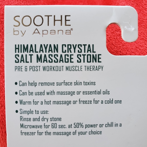 HIMALAYAN CRYSTAL SALT MASSAGE STONE. - Picture 3 of 5